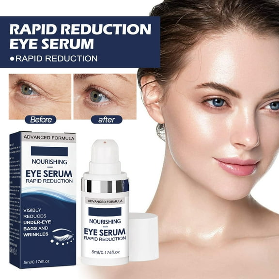 Yatlte Rapid Reduction Eye Serum, Advanced Formula Instant Eye Serum, Anti Aging Serum Visibly Reduces Under-eye Bags, Nourishing Eye Serum, Suitable For All Skin Type