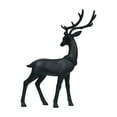 thumbnail image 1 of Yatlte Reindeer Figurine Statues Deluxe, 2PCS Deer Figurines Home Decor Christmas, Golden Resin Elk Ornaments for Tabletop Desktop Office Xmas Holiday, 1 of 1