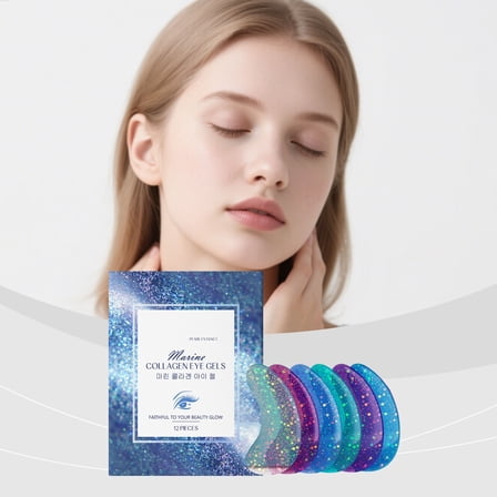 Yatlte Retinol Collagen Under Eye Patches - Korean Hydrogel Eye Pads | Wrinkles Firming Under Eye Patch | Tightening & Hydrating for All Skin | Under Eye Patches for Dark Circles