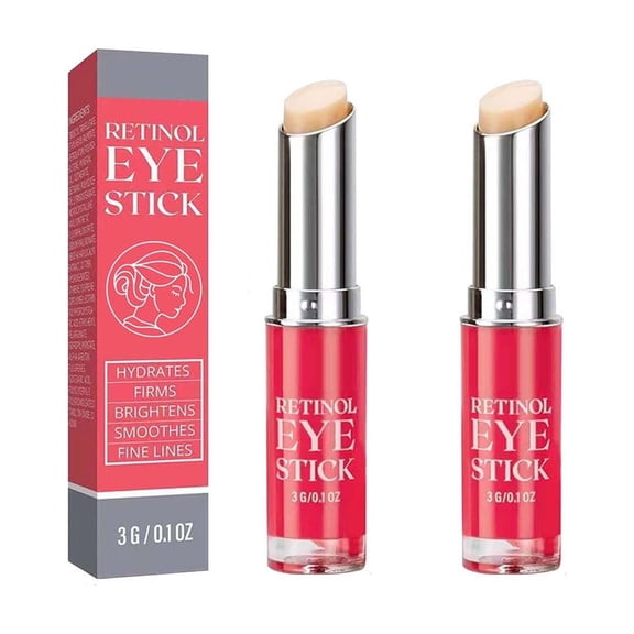 Yatlte Retinol Eye Stick With Collagen, Hyaluronic Acid For Dark Circle, Anti Aging Reduces Fine Lines Wrinkles Under Eye Bags in 4-8 Weeks