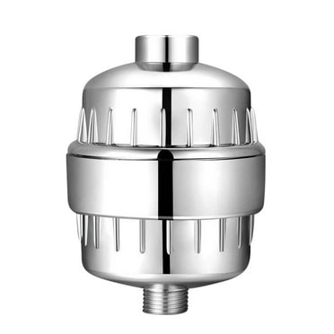 Yatlte Shower Filter Shower Head Filter with Replaceable Cartridges, High Output Shower Water Filter for Hard Water Removing Chlorine Fluoride Heavy Metals, Polished Chrome
