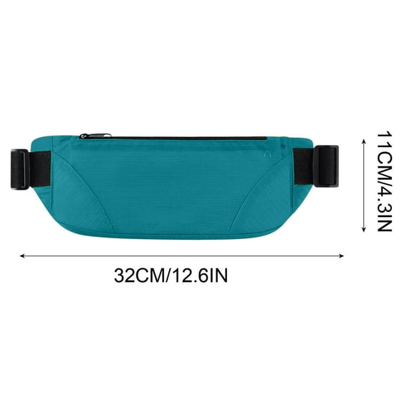 Yatlte Slim Running Belt for Women & Men, Adjustable Waist Pack for Phone, Keys, Cards, and Cash, Cycling Workout, Reflective Runners Belt Jogging Pocket Belt, Travelling Money Phone Holder