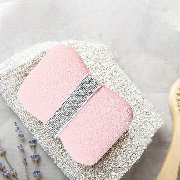 Yatlte Soft Bath Sponge, Shower Natural Gentle Soothing Body Fiber Exfoliating Shower Sponge, Reusable Body Sponges Washing Scrubber
