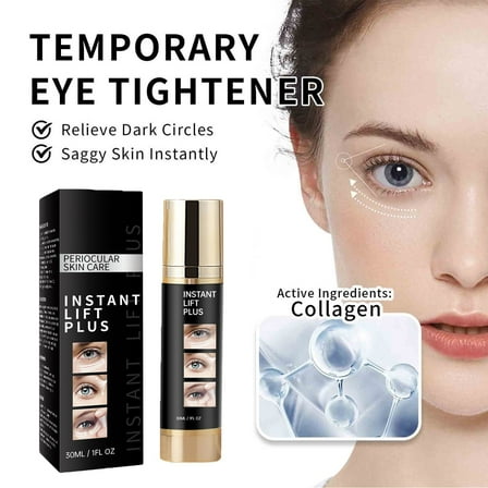 Yatlte Temporary Instant Eye Tightener Cream - Anti Aging Eye Cream for Dark Circles and Puffiness, Eye Bags, Wrinkles Fine Lines Skin Care Treatment Firming & Lifts for Man and Women