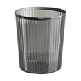 thumbnail image 1 of Yatlte Transparent Trash Can, Space Saving Trash Wastebasket, Multipurpose Stylish Simple Round Shape Large Capacity Waste Basket for Bathroom Bedroom Kitchen Office, 1 of 6