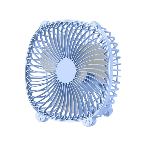 Yatlte USB Desk Fan, 3 Speeds Strong Airflow, Hanging/Wall-Mounted/Stand Table Cooling Fans for Home Office Kitchen Car Use