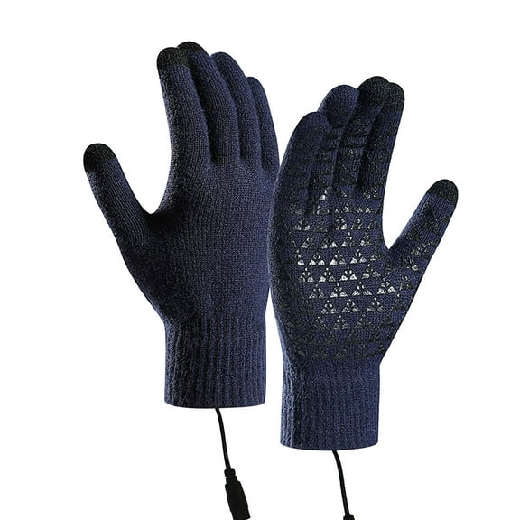 Yatlte USB Heated Gloves for Men Women, Arthritis Hands Warm Waterproof Thick Gloves for Outdoor Working Cycling Skiing Hunting Driving