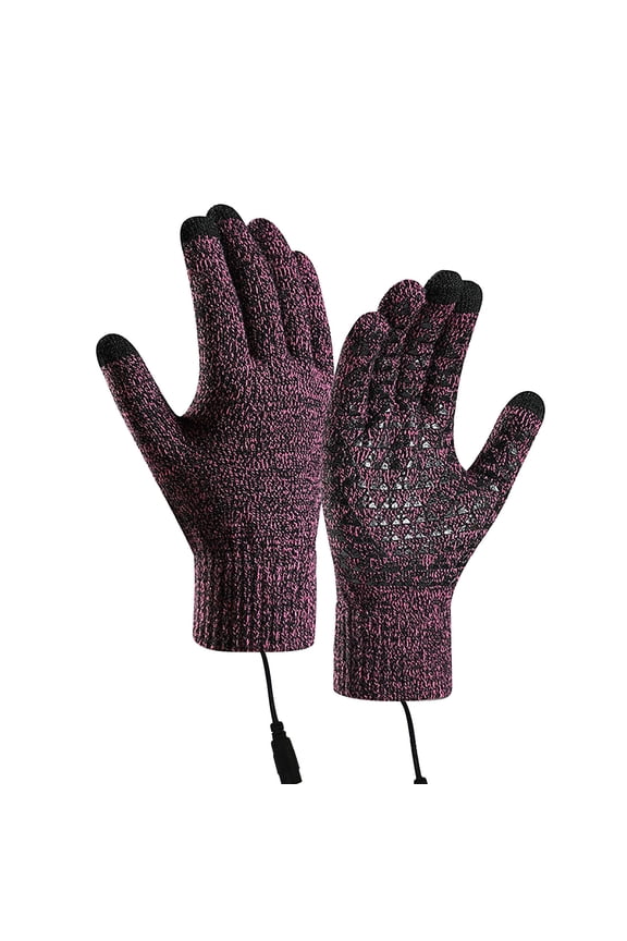 USB Heated Gloves for Men Women, Arthritis Hands Warm Waterproof Thick Gloves for Outdoor Working Cycling Skiing Hunting Driving