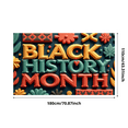 thumbnail image 1 of Yatrandify Colorful Design Black History Month Celebration Banner Decorative Elements Cultural Sign for Educational Events Community Gatherings School Decorations, 1 of 7