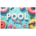 thumbnail image 1 of Yatrandify Colorful Inflatable Pool Party Banner Summer Fun Decorative Swimming for Outdoor Water Kids Celebration, 1 of 7