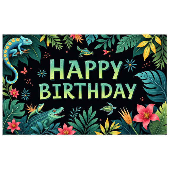 Yatrandify Colorful Theme Happy Birthday Banner Decorative Design for Birthday Party Kids Party Indoor Decoration