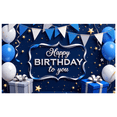 thumbnail image 1 of Yatrandify Decorative Design Happy Birthday Banner Colorful Theme Birthday Party Banner Lightweight Balloon Decoration Celebration Banner for Birthday Party Kids Event Photo Shoot, 1 of 8