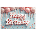 thumbnail image 1 of Yatrandify Sparkle Theme Birthday Banner Glitter Decoration Birthday Party Backdrop for Celebration Event Indoor Use Party Decoration, 1 of 7