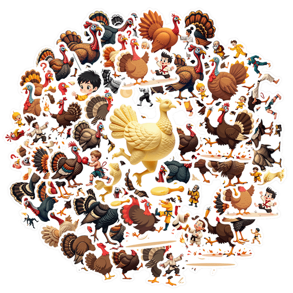 Yatrandify Vinyl Rooster Stickers Waterproof Cartoon Animal Stickers Funny Humorous for Notebooks Luggage Instruments