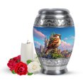 thumbnail image 1 of Yatskia Castle Sparrow Small Urns for Human Ashes Keepsake, Little Funeral Urn for Ashes for Women, Mini Memorial Urns for Human Ash Adult Man, (Monar Pack of 1, 3 Inch), 1 of 8