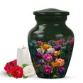 thumbnail image 1 of Yatskia Colorful Garden Tulip Small Urns for Human Ashes Keepsake, Decorative Urn for Ashes for Women, Mini Memorial Urns for Human Ash Adult Man, (Classic Pack of 1, 3 Inch), 1 of 8