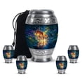 thumbnail image 1 of Yatskia Forest Deer Urn for Ashes for Women, Funeral Burial Urns for Human Ashes Adult Man, Memorial Keepsake Urns for Human Ash, (Monar 10 Inch and 3 Inch), 1 of 8
