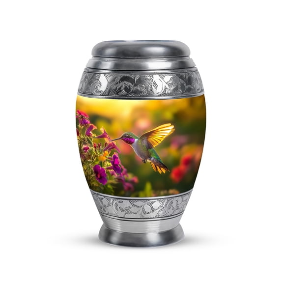 Yatskia Humming Bird Urns For Human Ashes Adult Female & Male, Small Urn For Ashes, (Monar 3 Inch, Pack of 1)