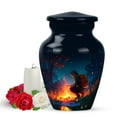 thumbnail image 1 of Yatskia Night Campfire Small Memorial Urns for Human Ashes Adult Brother and Sister, Mini Cremation Keepsake Urn for Ashes Adult Male, (Classic Pack of 1, 3 Inch), 1 of 8