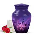 thumbnail image 1 of Yatskia Purple Daisy Small Urns for Human Ashes Keepsake, Cremation Urn for Ashes Adult Male, Decorative Urns for Ash, (Classic Pack of 1, 3 Inch), 1 of 8
