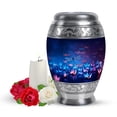 thumbnail image 1 of Yatskia Purple Dragonfly Urns for Human Ashes Adult Female, Cremation Keepsake Urn for Ashes Adult Male, Memorial Urns for Human Ash, (Monar Pack of 1, 3 Inch), 1 of 8