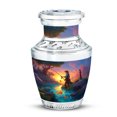 thumbnail image 1 of Yatskia Sunset Fishing Urn for Ashes for Women, Memorial Keepsake Urns for Human Ashes Adult Man, Funeral Burial Urns for Adult Ash, (Tasty Pack of 1, 3 Inch), 1 of 8