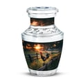 thumbnail image 1 of Yatskia Sunset Rooster Small Urns for Human Ashes Keepsake, Cremation Burial Urns for Human Ash, Mini Memorial Urn for Ashes Adult Male, (Tasty Pack of 1, 3 Inch), 1 of 8