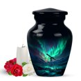 thumbnail image 1 of Yatskia Telescope Northern Lights Urn for Ashes Adult Male, Mini Memorial Keepsake Urns for Human Ashes Adult Female, Decorative Urns for Human Ash, (Classic Pack of 1, 3 Inch), 1 of 8