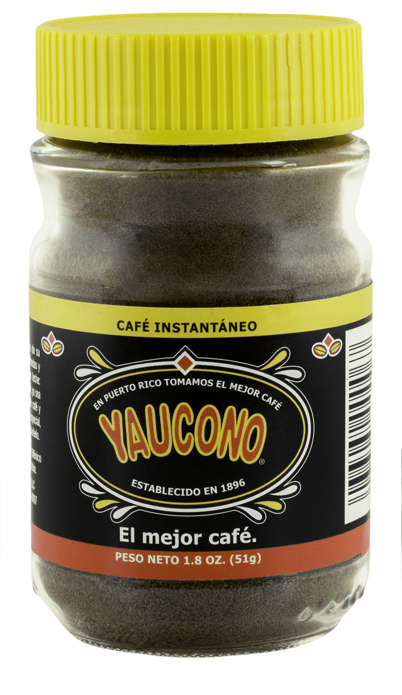 Yaucono Cafe Instantáneo Regular 3.6 oz