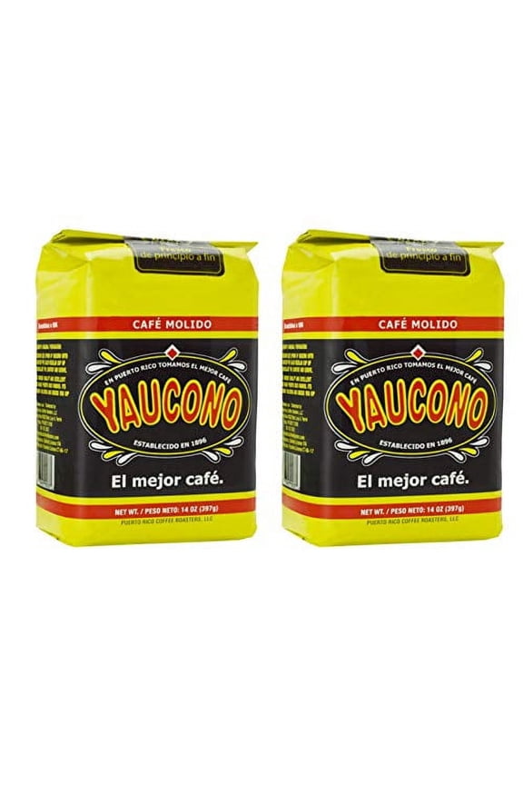 Coffee Medium Roast Ground, Arabica, 14 Ounce (Pack of 2)