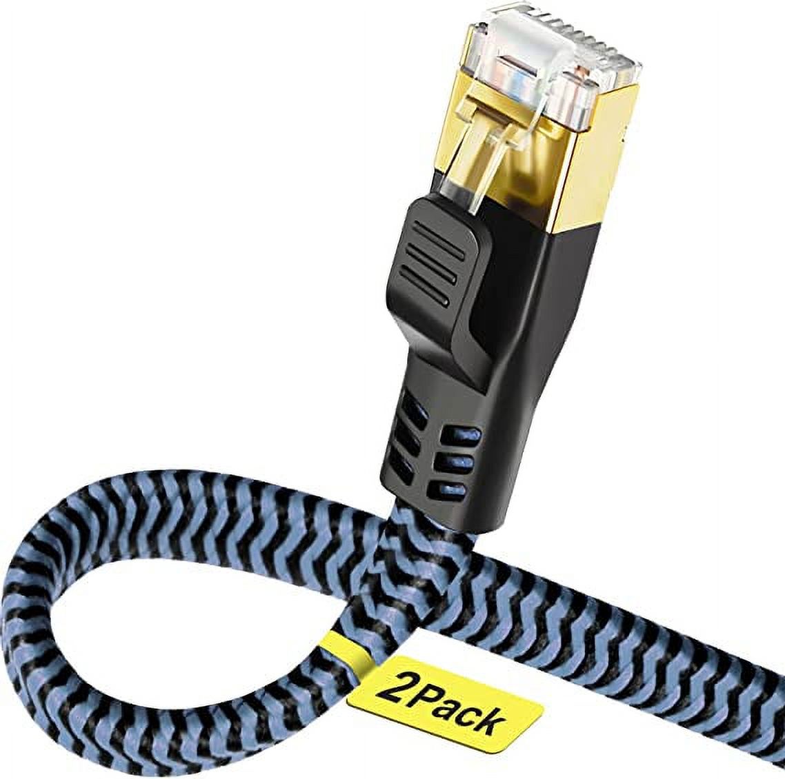 Cablevantage CAT6 Flat RJ45 LAN Network Patch Cable For PC