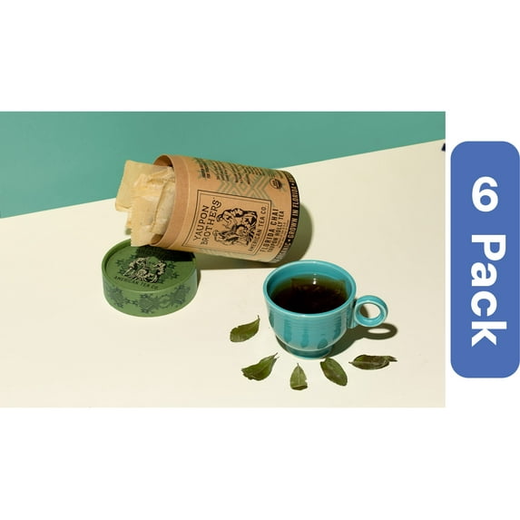 Yaupon Brothers American Tea Chai Holly 24 g (Pack of 6)