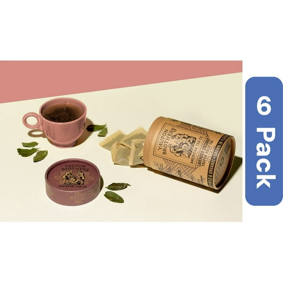 Yaupon Brothers American Tea Lavender Coconut 24 g (Pack of 6)