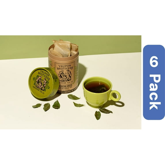 Yaupon Brothers American Tea Yaupon Green 24 g (Pack of 6)