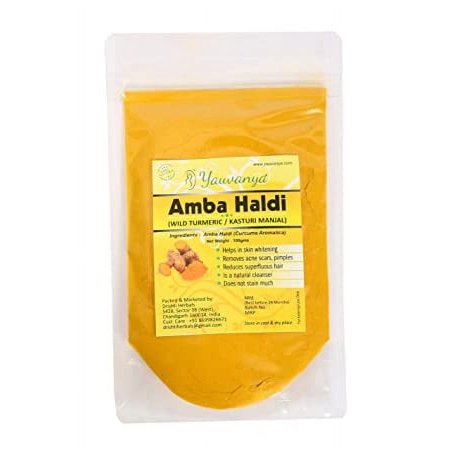 Yauvanya Amba Haldi (Wild Turmeric/ Curcuma Amada) - 100 gms