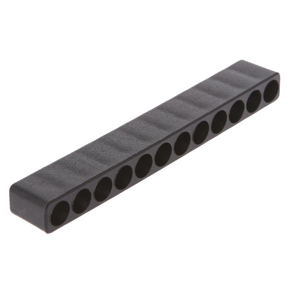 Yauxim Batch Headlines Practical Screwdriver Hole 12 Holes Shank Bit Holder Storage Case Tool for Home Repair Shop