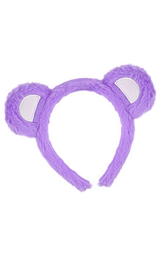 Headband Furry Bear Ear Headband With Adjustable Design For Kids And Women Soft Plush Hair Accessory For Daily Use Or Parties