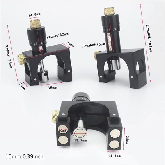 Yauxim Planer Blade Adjuster 2 Pcs Magnetic Planer Setting Planer Calibrator Woodworking Planer Cutter Setting Gauge