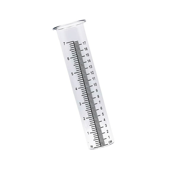 Yauxim Rain Gauge Upgraded Outdoor Rain Gauges Rain Meter Featuring Large Number & Effect for Easy Reading & Installation