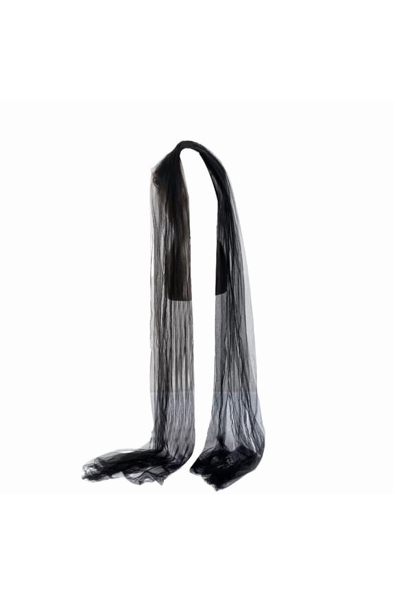 Scarf Bridal Neckerchief Cathedral Long Bridal Scarves Simple Wedding Ceremony Scarf for Bride and Evenings