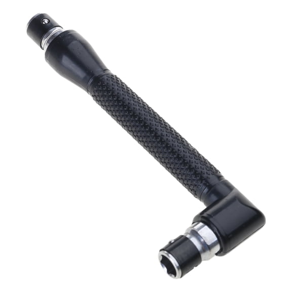 Yauxim Screwdriver Double Head L Shaped Socket Wrench 1/4inch 6.35mm Screwdriver Bit Utility Tool Screwdriver Bit Drill Tool