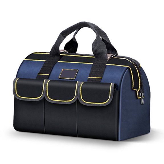 Yauxim Toolkit 13/16/18in Large Capacity Tool Bag Heavy Duty Tool Organizers Oxford Cloth Electrician Bag Waterproof Tool Storage Bag