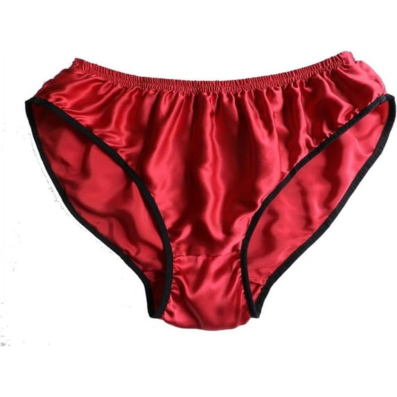 Yavorrs Men Silk Briefs Pure Underwear