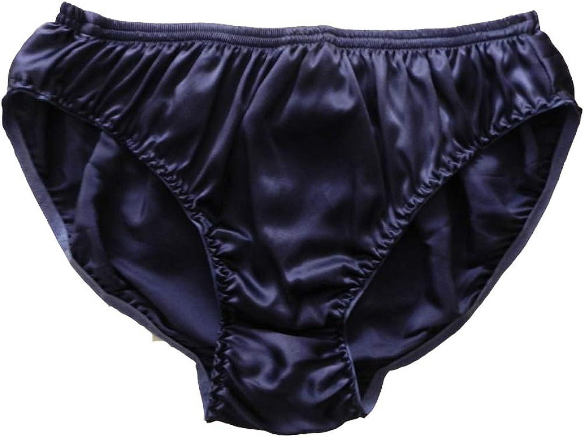 Yavorrs Men's 100% Pure Silk Underwear Bikini Briefs Panties 