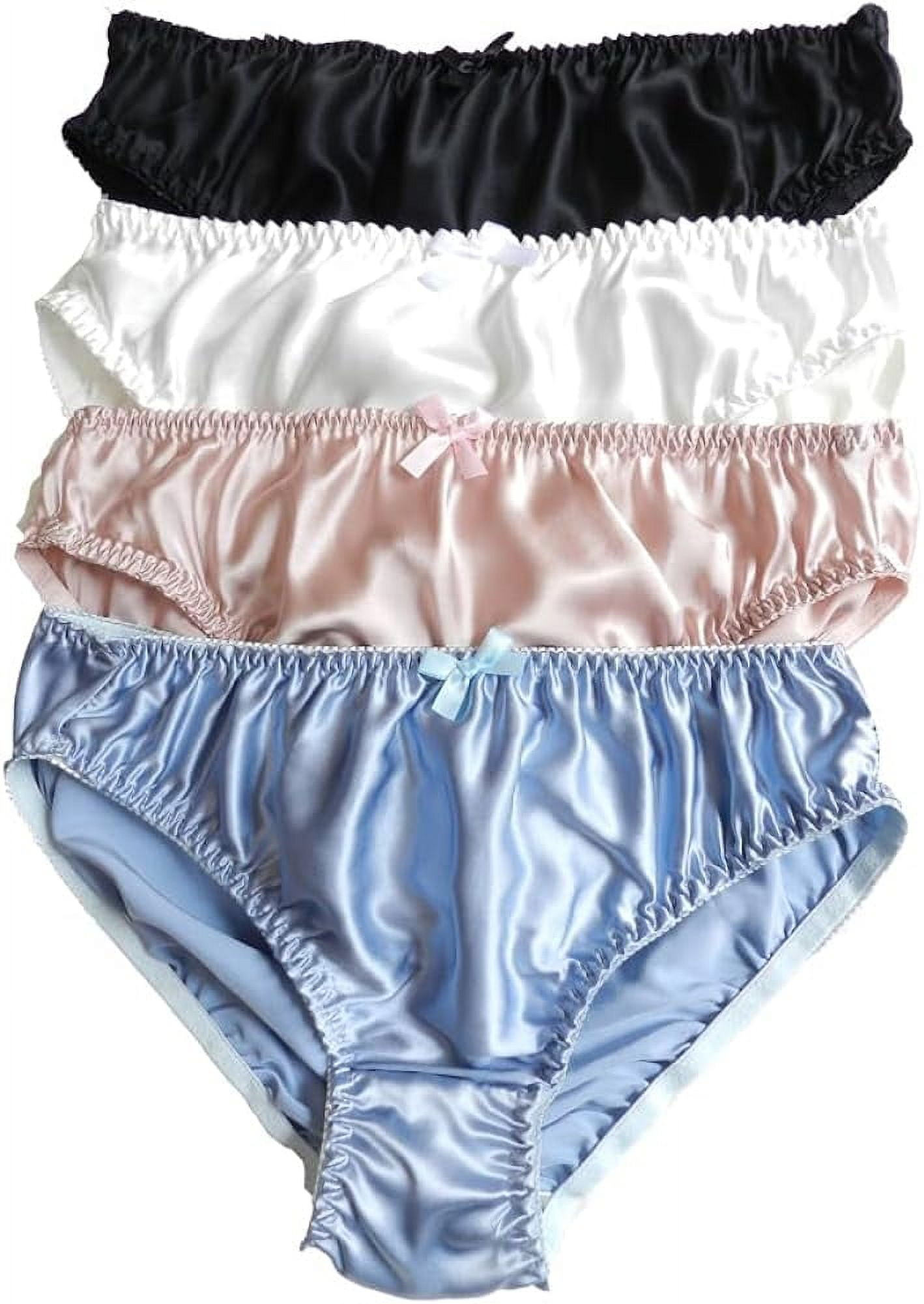 Yavorrs Women 100% Silk Panties Silk Briefs Bikini