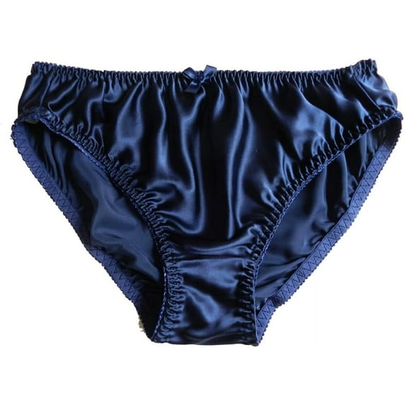 Yavorrs Women Pure Mulberry Silk Panties Briefs Soft Underwear