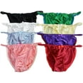 Yavorrs Women's Silk Panties Sexy Satin Panties String Bikini - Walmart.com