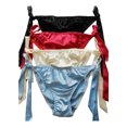 thumbnail image 1 of Yavorrs Women's Silk String Panties Bikini Size: One Size, 1 of 5