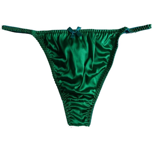 Yavorrs Womens Silk G String Thong Panties Underwear