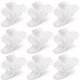 thumbnail image 1 of Yawlsow 9 Pairs Girls Ruffle Socks, Soft Cotton Double Lace Frilly Turn Cuff Socks for Kids 4-10 Years, 1 of 6